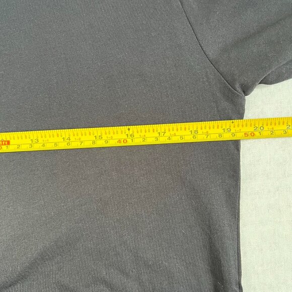 BNWT Authentic Diesel Essentials Basic Black Tee with D Patch Embroidery - Picture 5 of 8